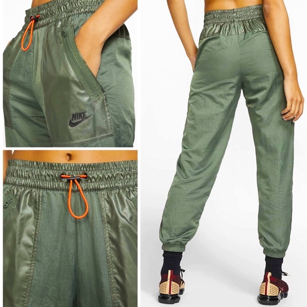 Women’s Nike Sportswear Woven Cargo Pants, Juniper, Size XS - Picture 2 of 16